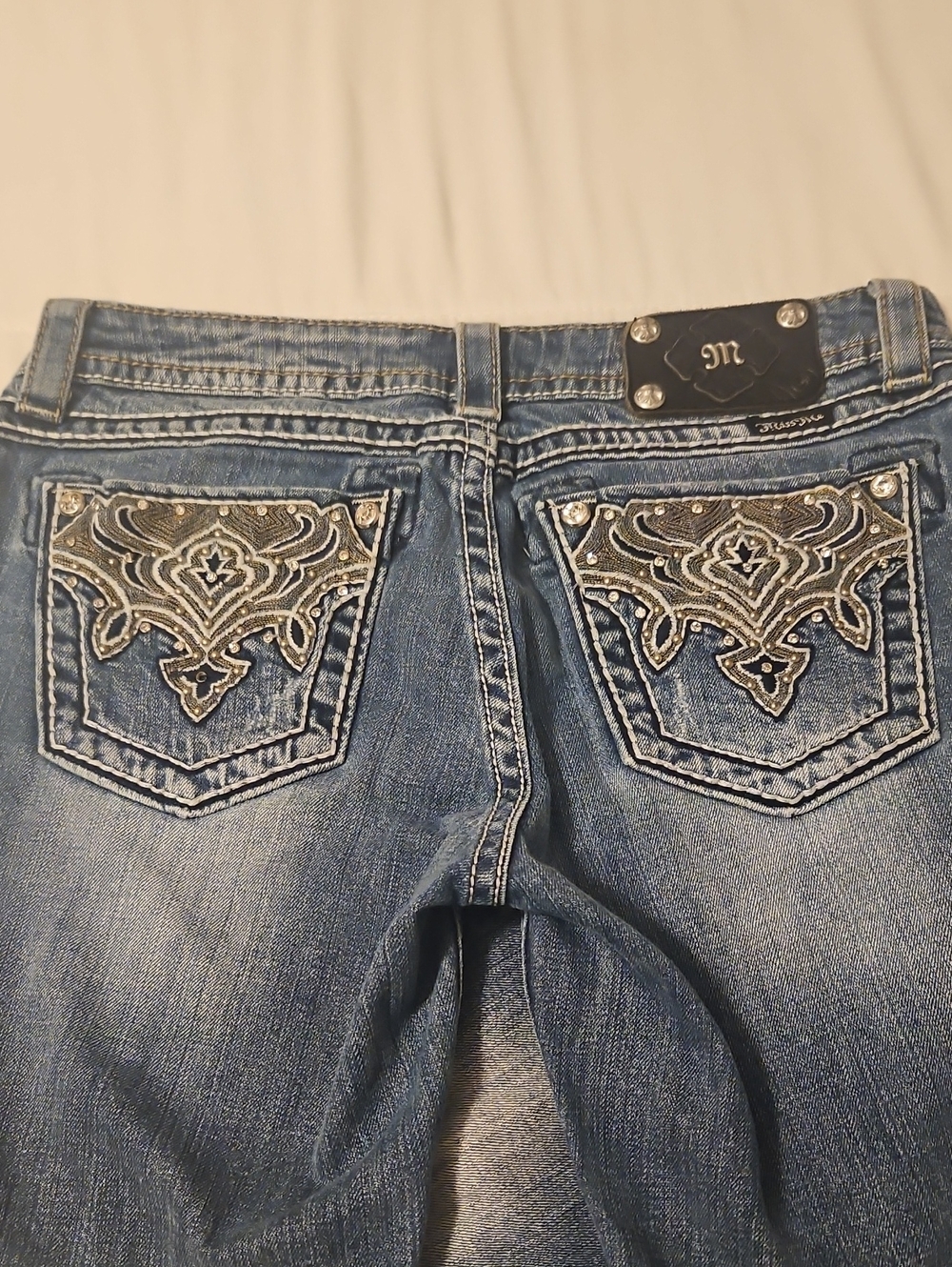 Miss Me Distressed Bootcut 28
